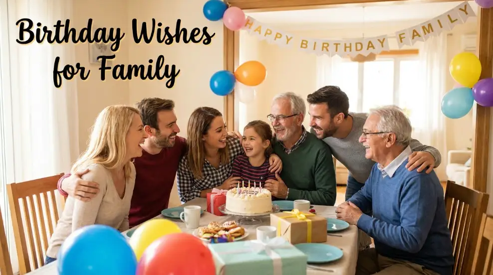 Birthday Wishes for Family