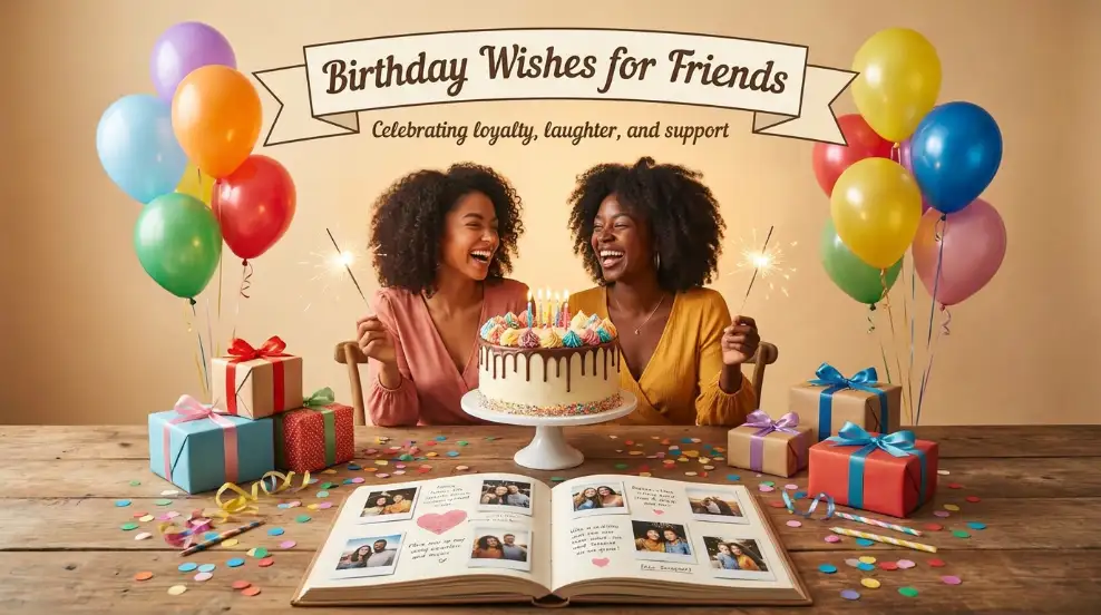Birthday Wishes for Friends