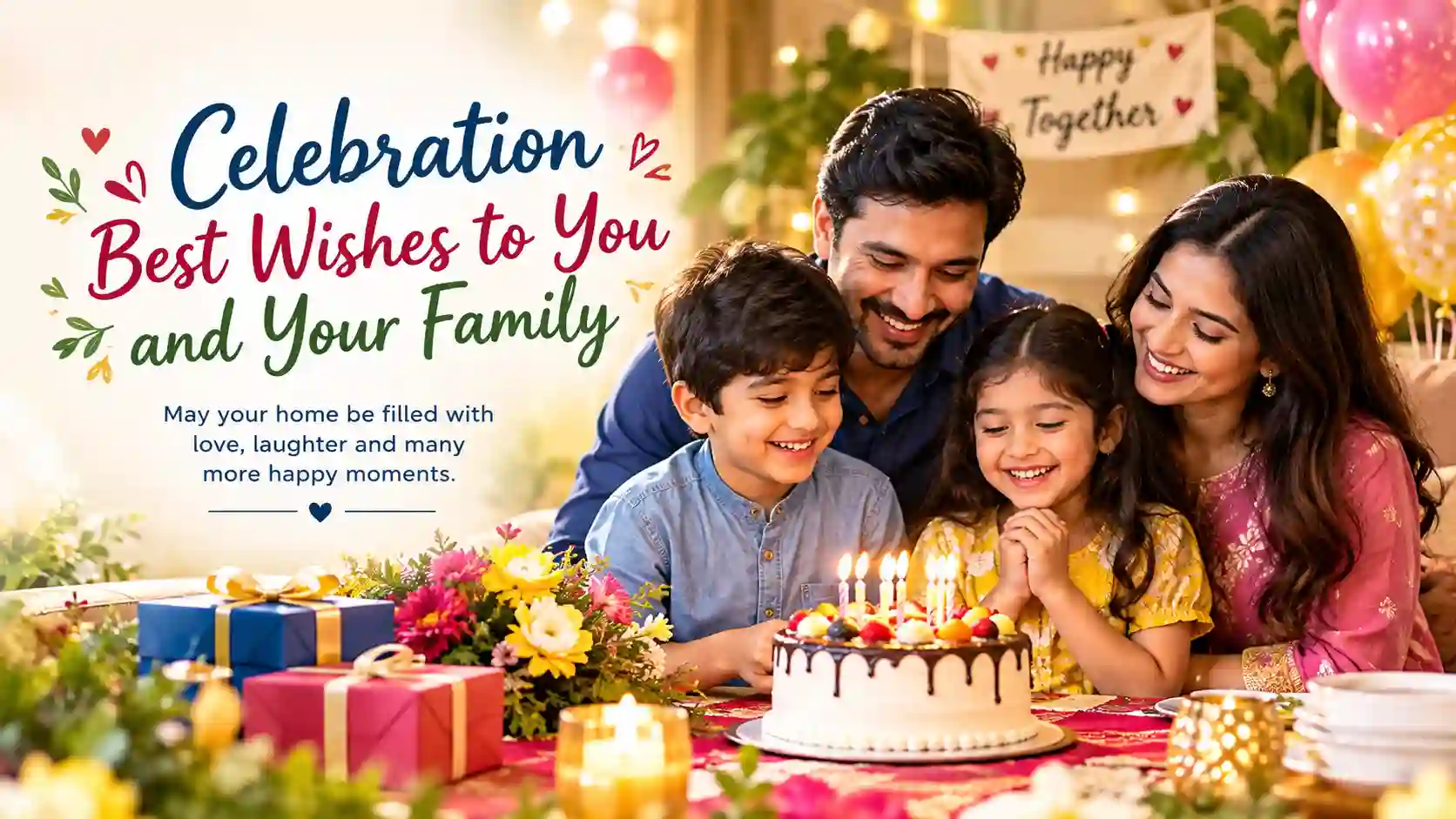 Celebration Best Wishes to You and Your Family
