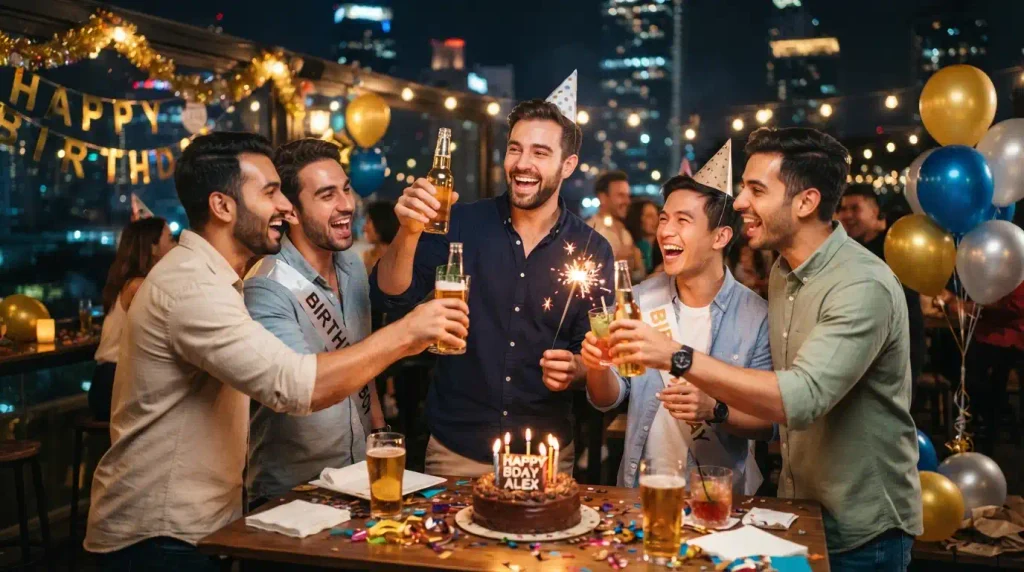 Celebration Birthday Wishes for a Guy Friend
