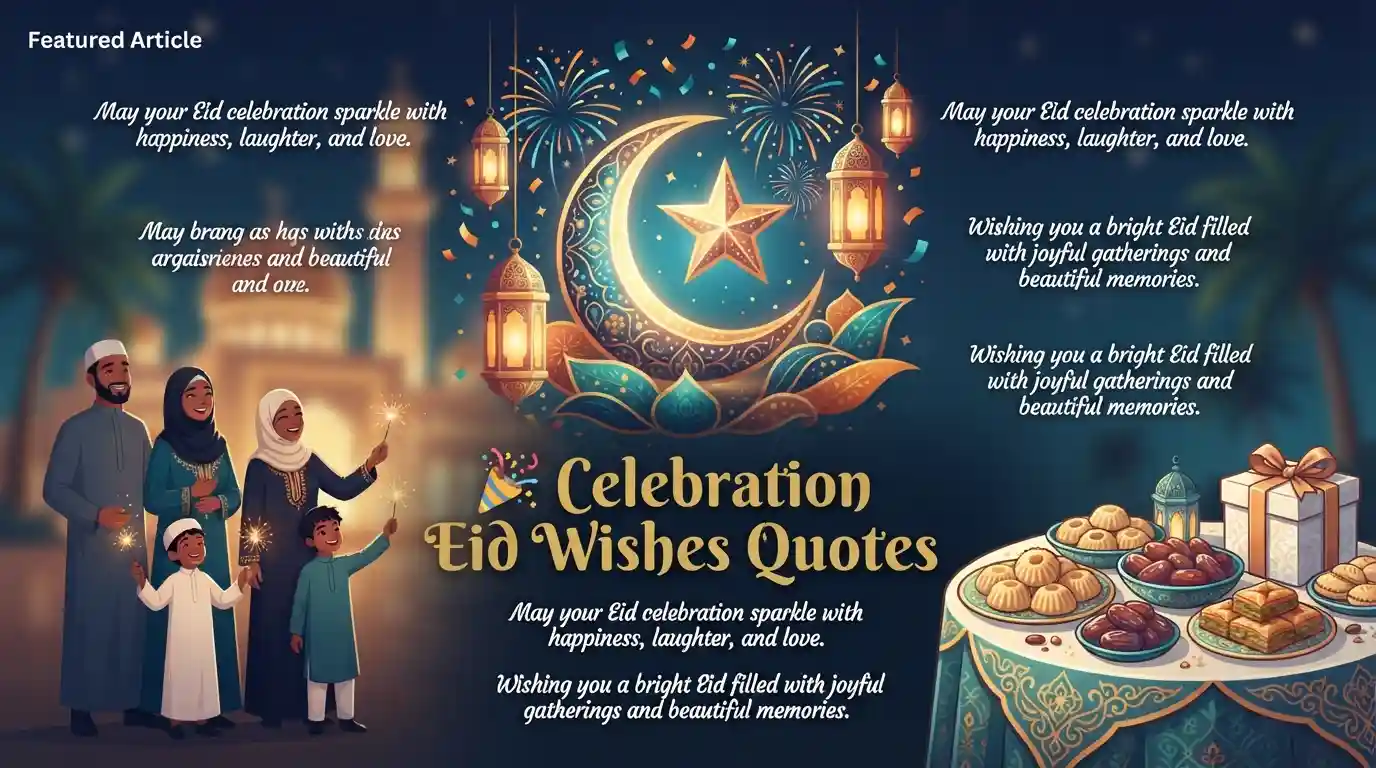 Celebration Eid Wishes Quotes