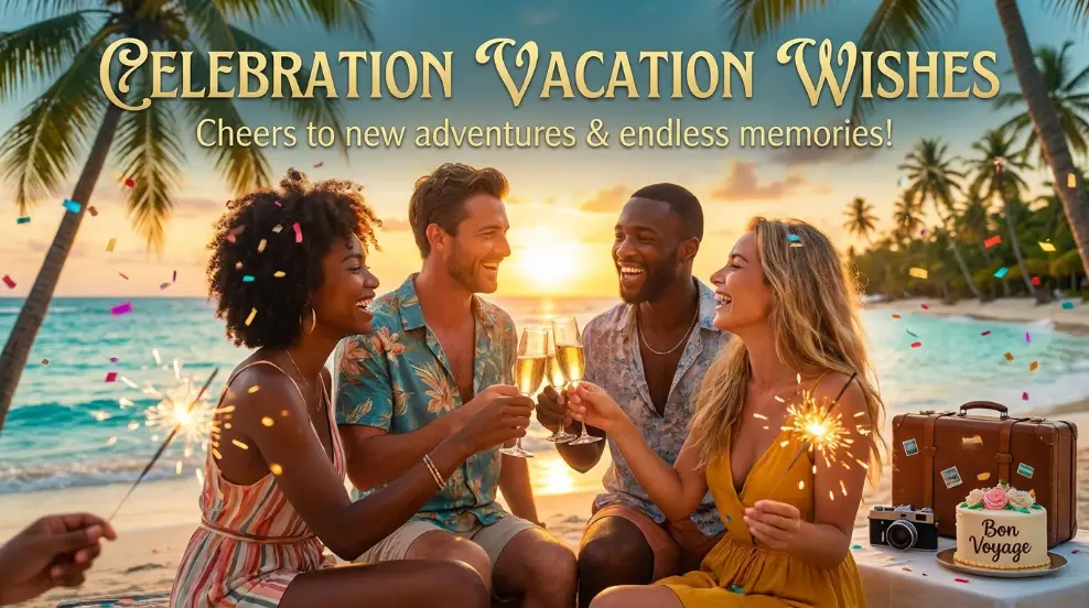 Celebration Vacation Wishes