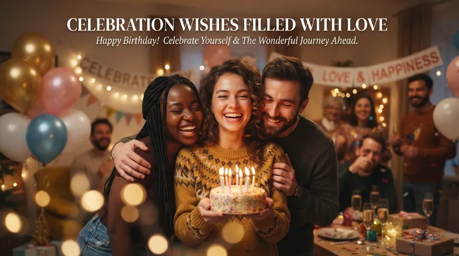 Celebration Wishes Filled With Love