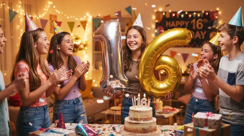 Celebration Wishes for Turning 16
