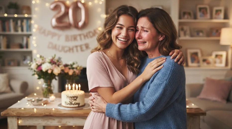 Emotional 20th Birthday Wishes for Daughter