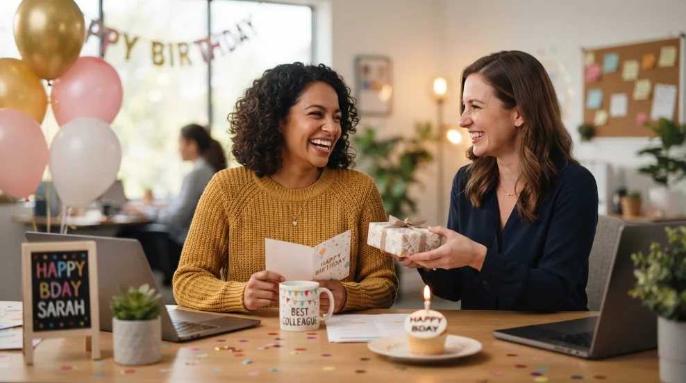 Emotional Birthday Messages for a Colleague