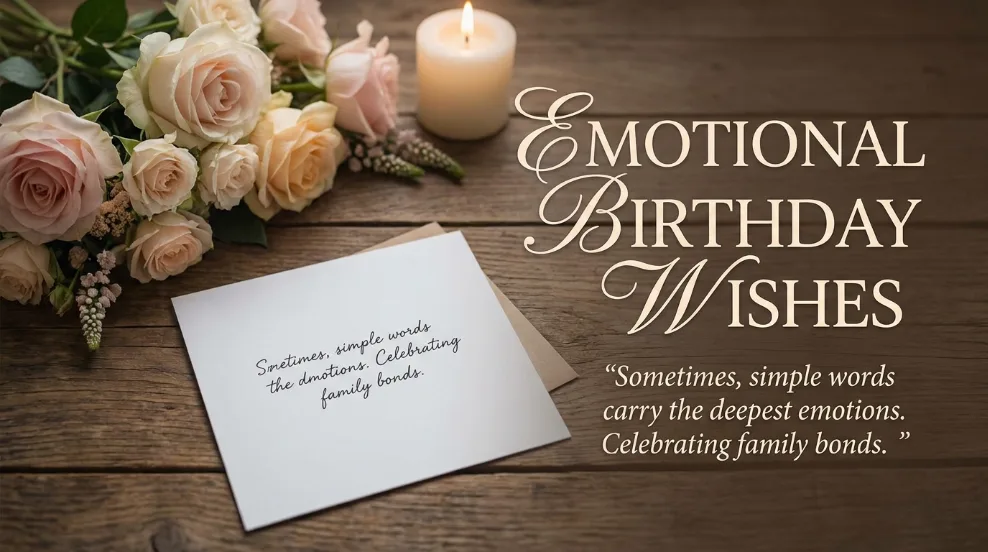 Emotional Birthday Wishes