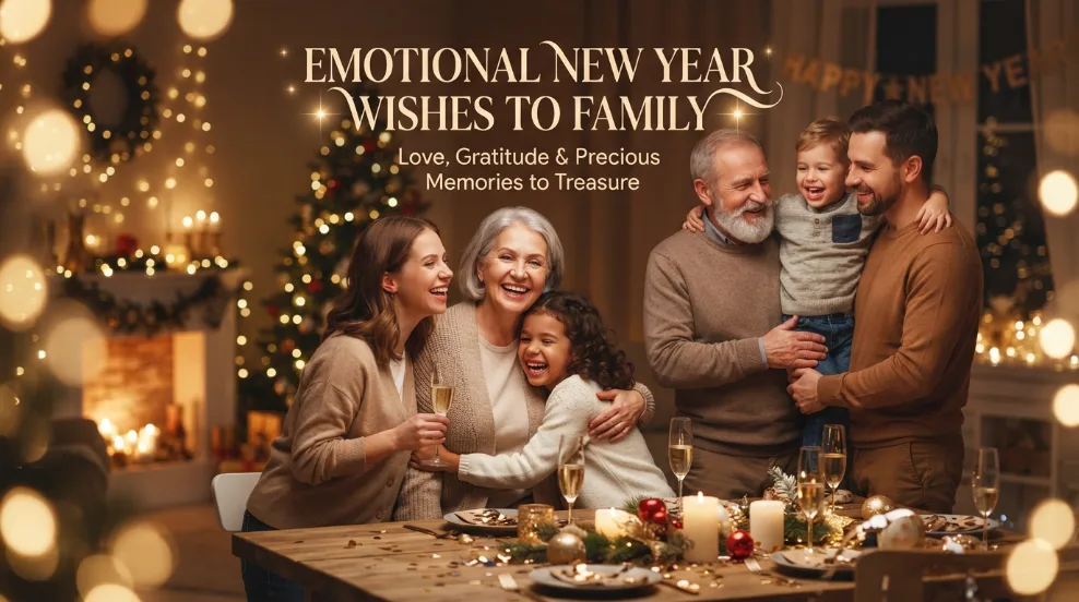 Emotional New Year Wishes to Family