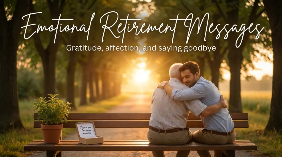 Emotional Retirement Messages