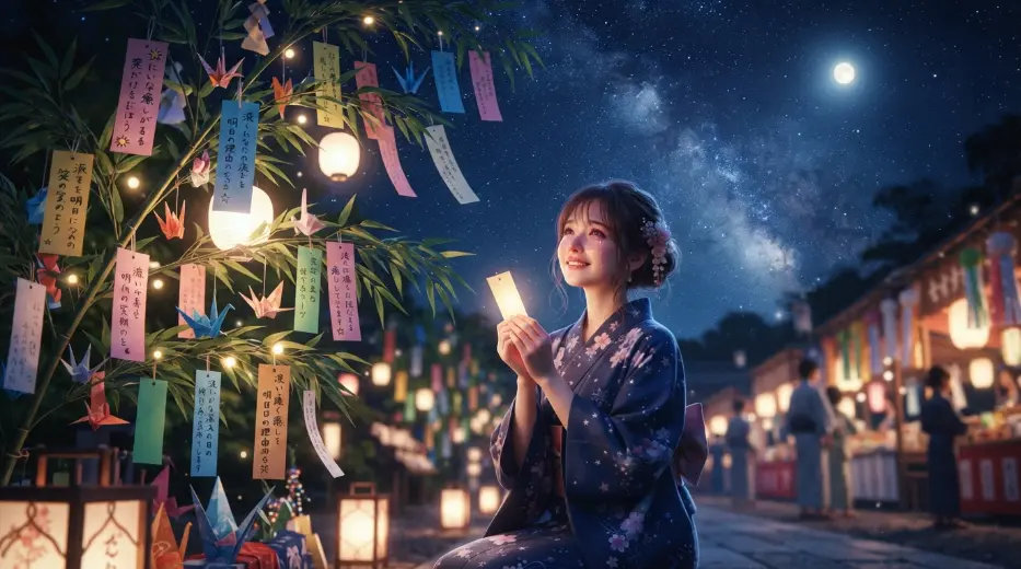 Emotional Tanabata Wishes