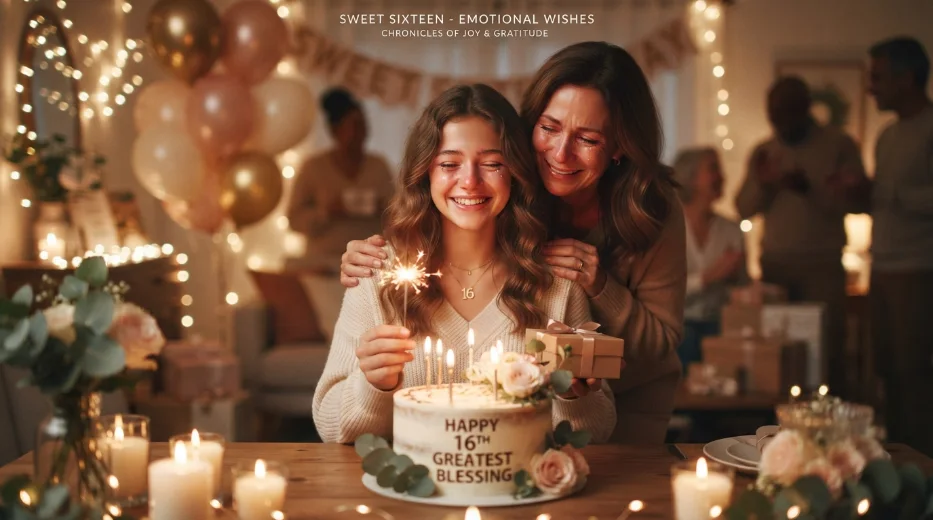 Emotional Wishes for a Sweet 16