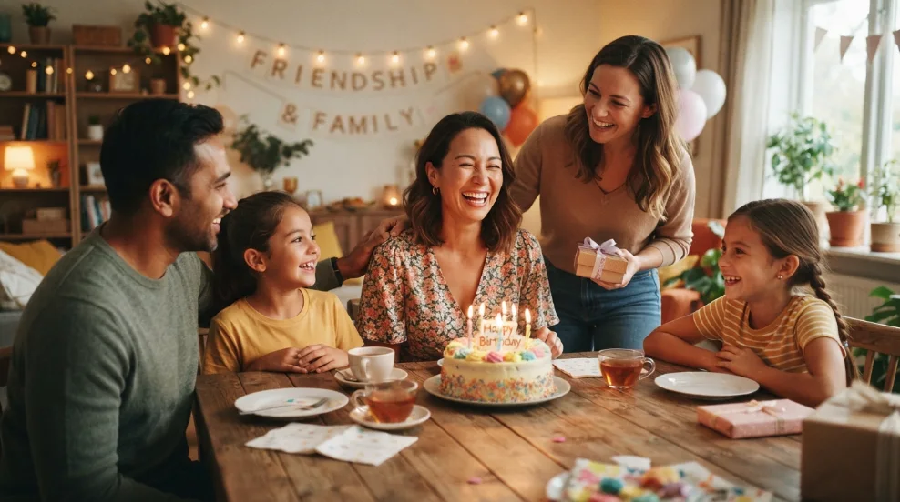 Family-Friendly Birthday Wishes for a Friend