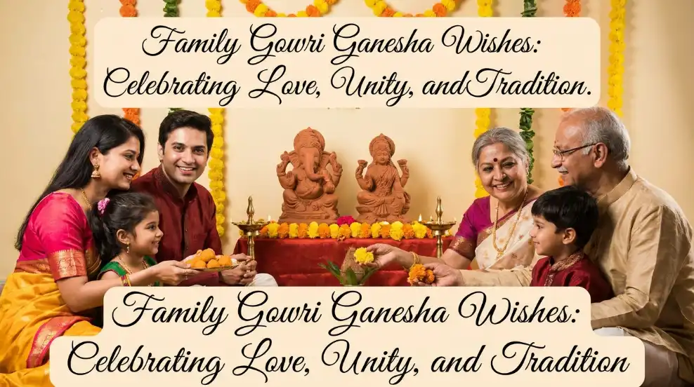 Family Gowri Ganesha Wishes