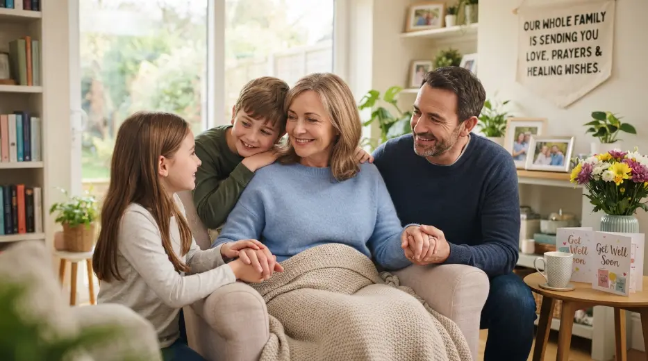 Family Wishes for Speedy Recovery