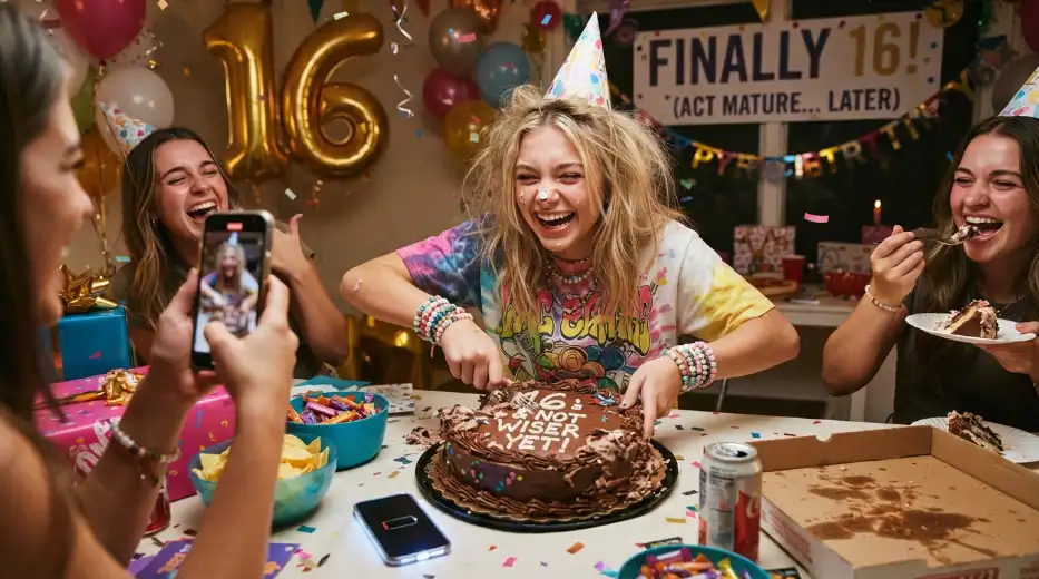Funny Birthday Wishes for 16