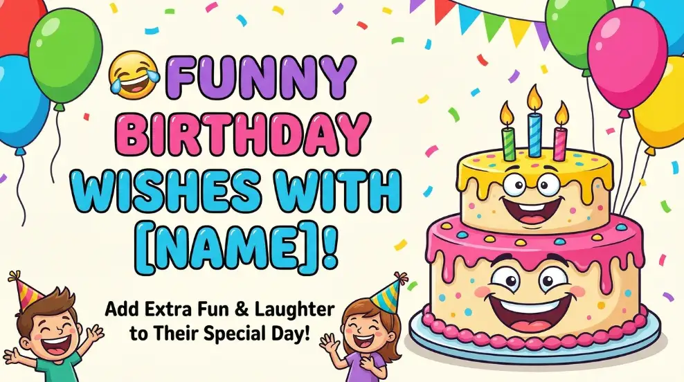 Funny Birthday Wishes With Name
