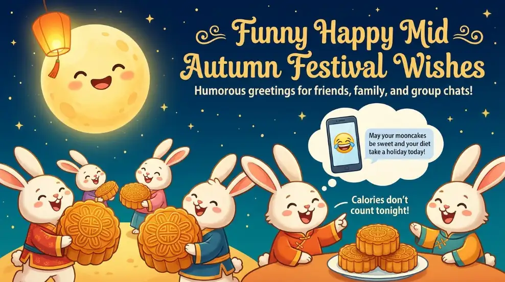 Funny Happy Mid Autumn Festival Wishes