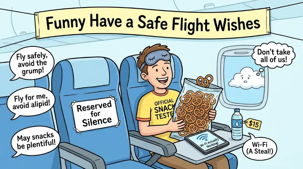 Funny Have a Safe Flight Wishes