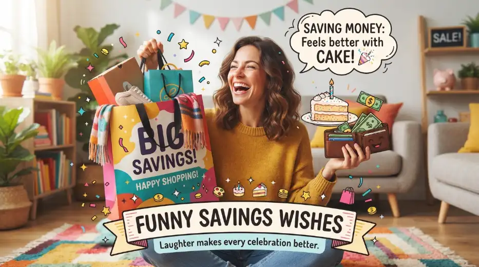 Funny Savings Wishes