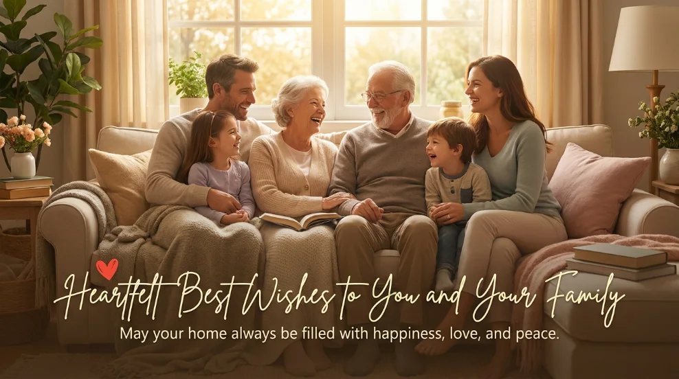 Heartfelt Best Wishes to You and Your Family