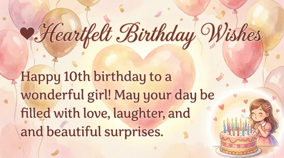 Heartfelt Birthday Wishes