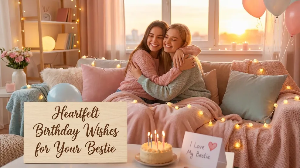 Heartfelt Birthday Wishes for Your Bestie