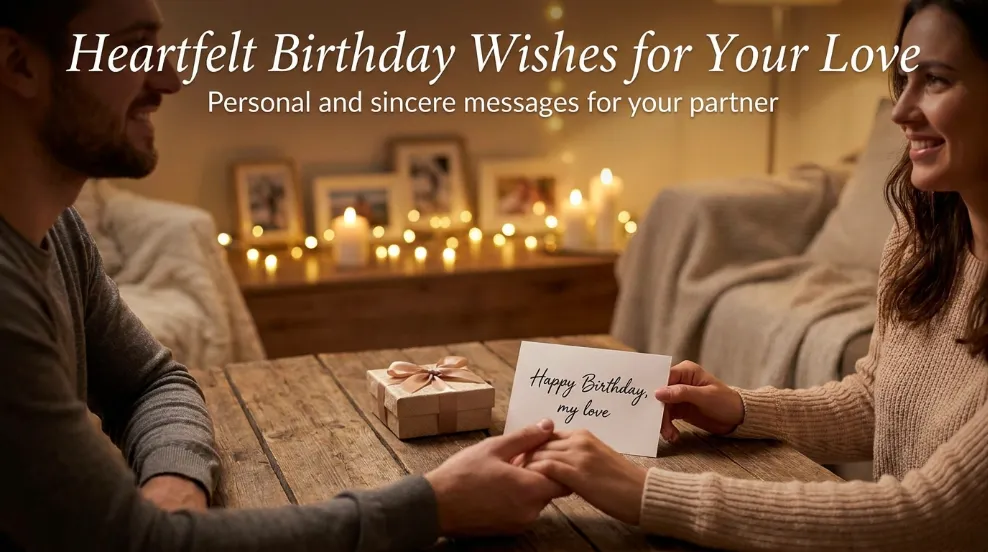 Heartfelt Birthday Wishes for Your Love
