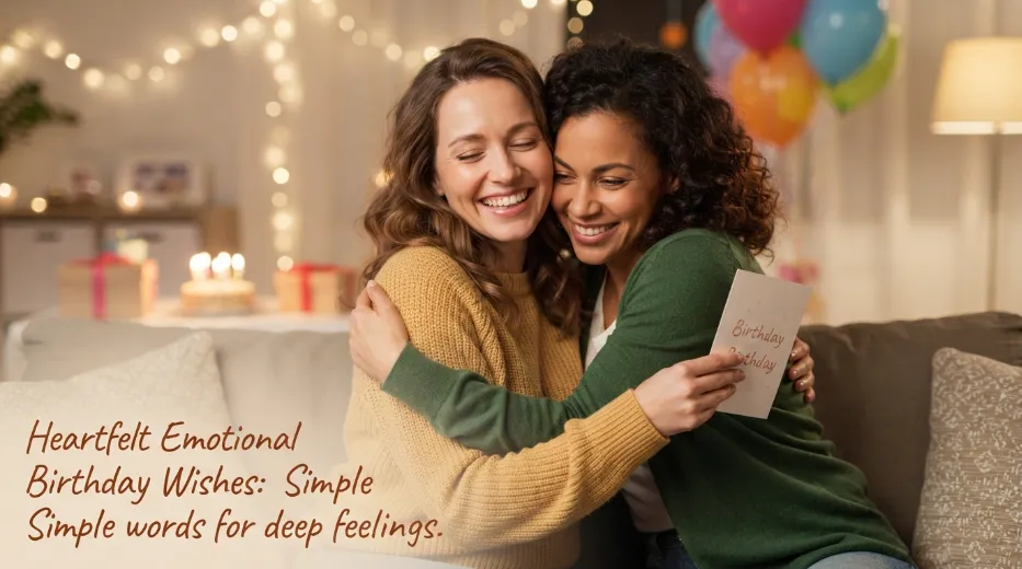 Heartfelt Emotional Birthday Wishes