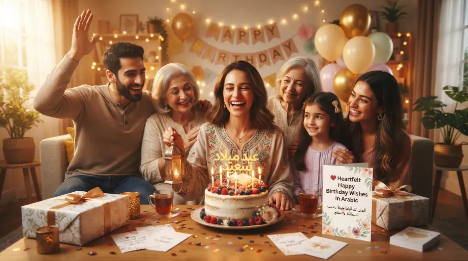 Heartfelt Happy Birthday Wishes in Arabic
