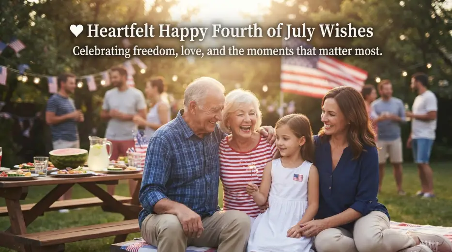 Heartfelt Happy Fourth of July Wishes