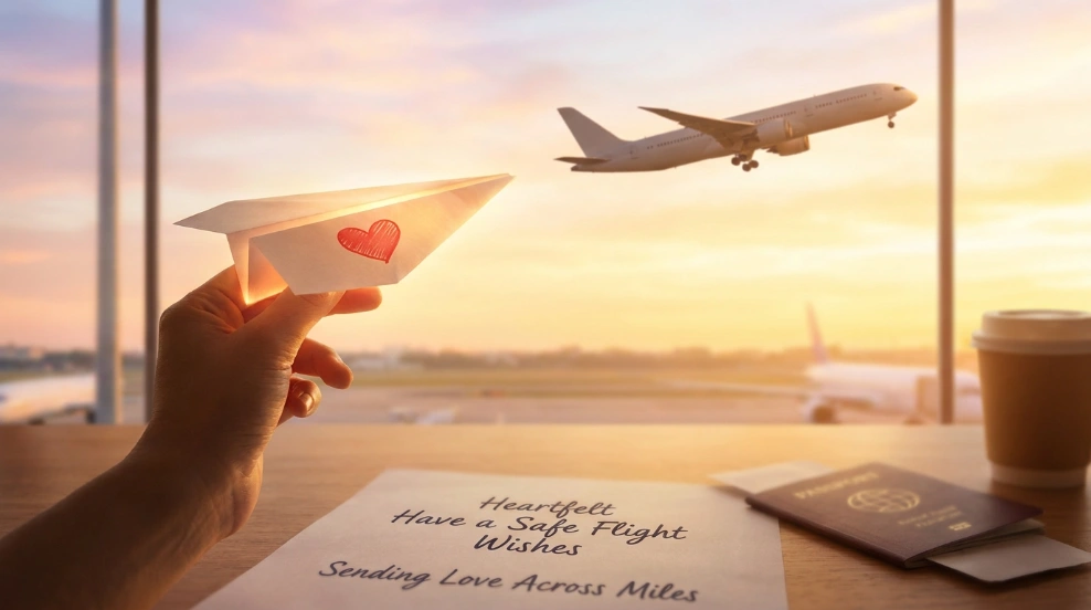 Heartfelt Have a Safe Flight Wishes