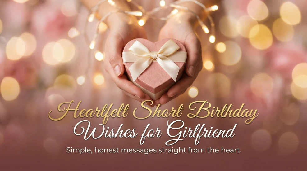 Heartfelt Short Birthday Wishes for Girlfriend