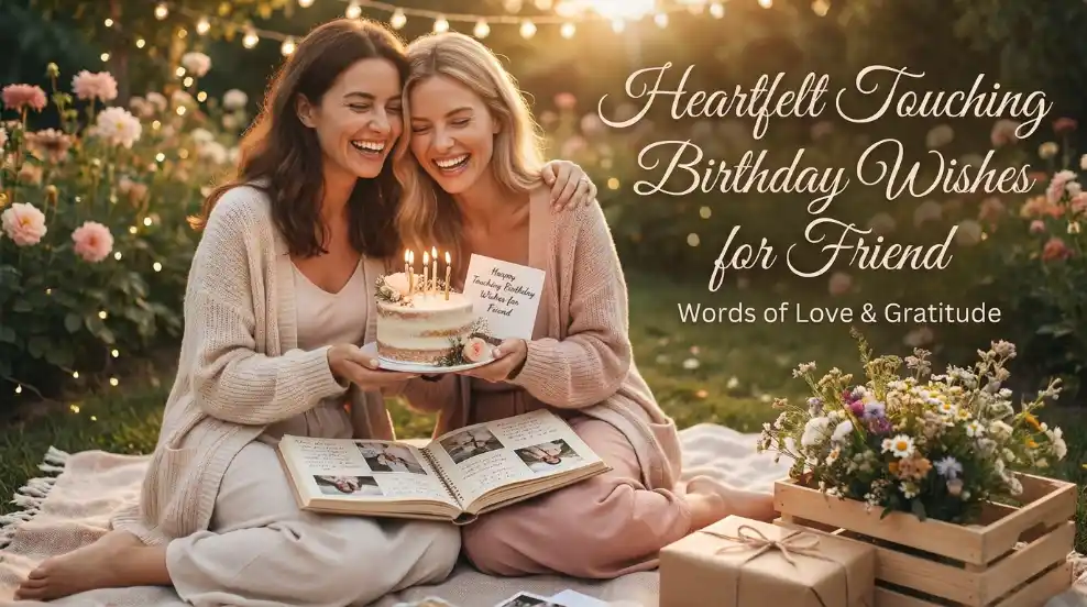 Heartfelt Touching Birthday Wishes for Friend