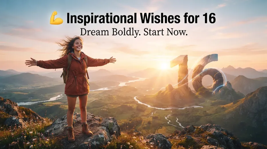 Inspirational Wishes for 16