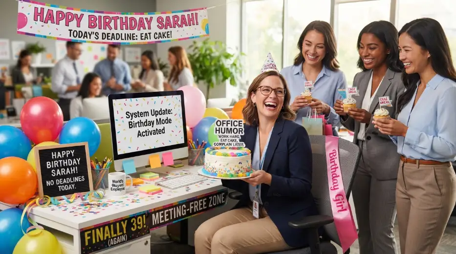 Office Humor Birthday Wishes