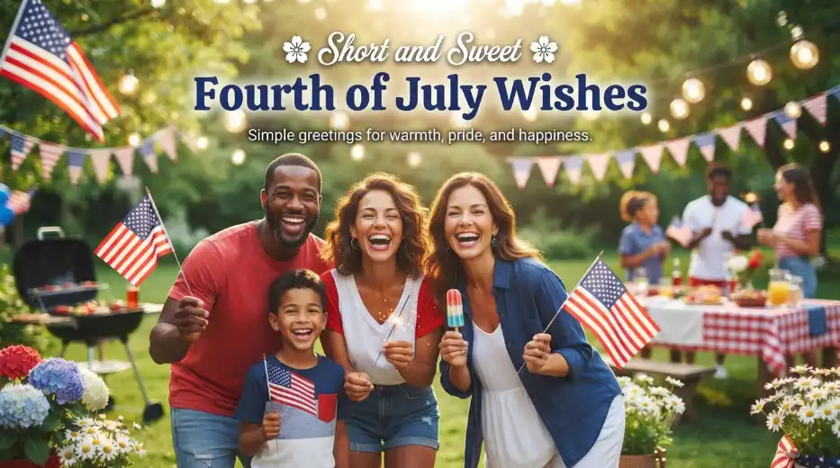 Short and Sweet Fourth of July Wishes