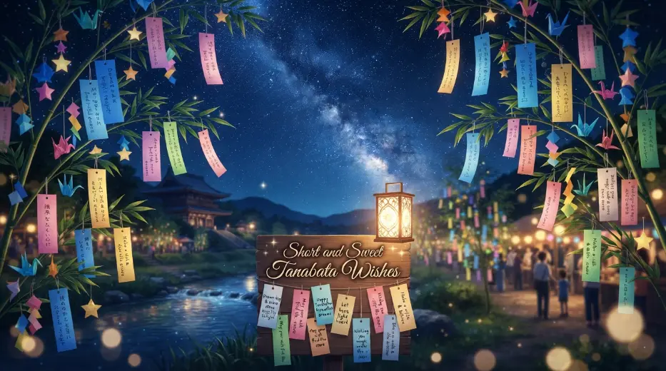 Short and Sweet Tanabata Wishes