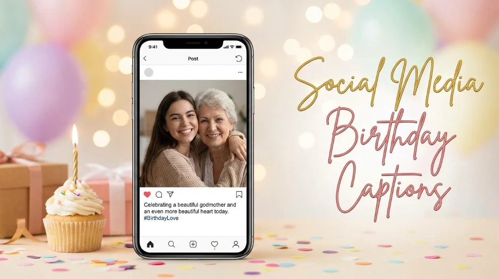 Social Media Birthday Captions