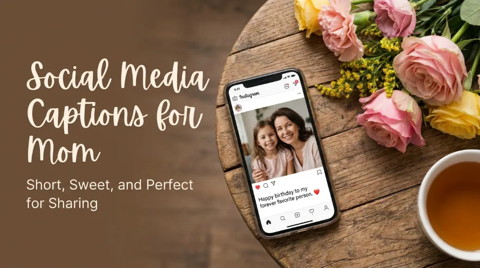 Social Media Captions for Mom