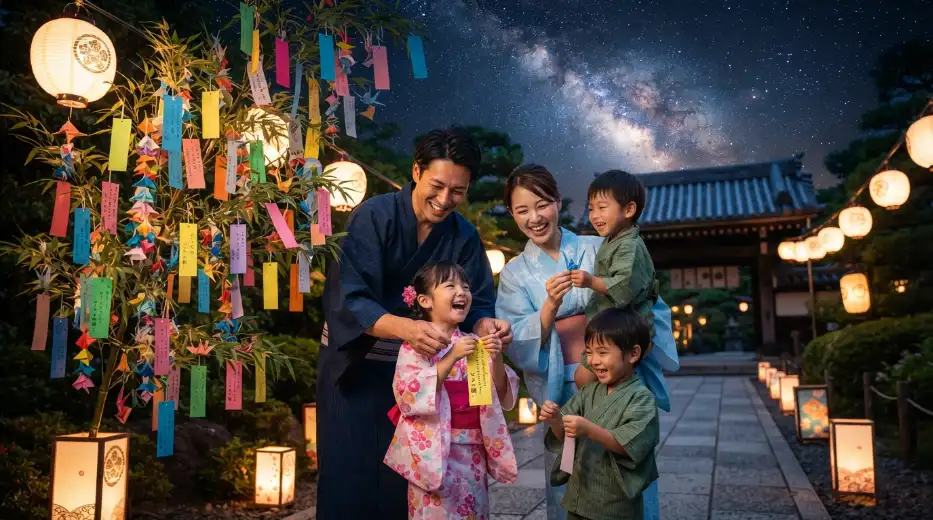 Tanabata Wishes for Family