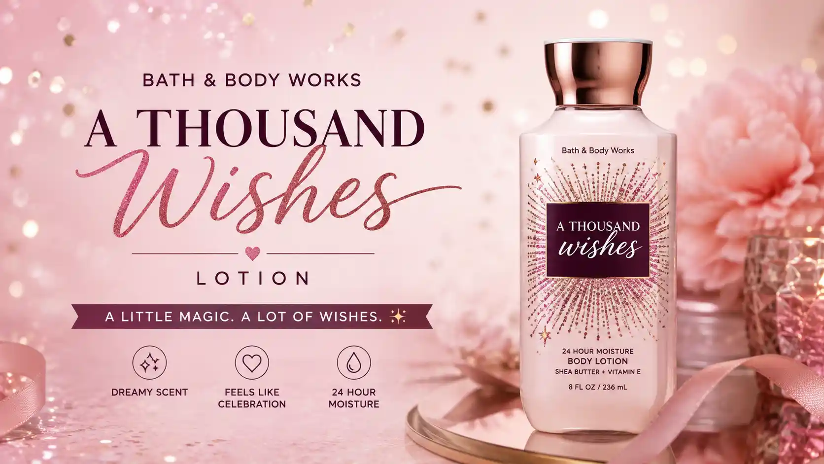 Bath and Body Works A Thousand Wishes Lotion