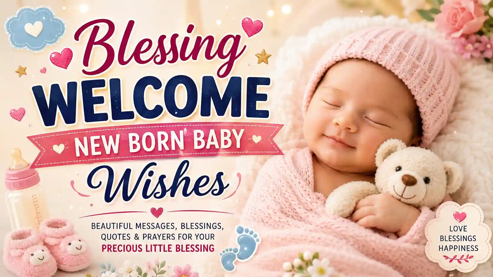 Blessing Welcome New Born Baby Wishes