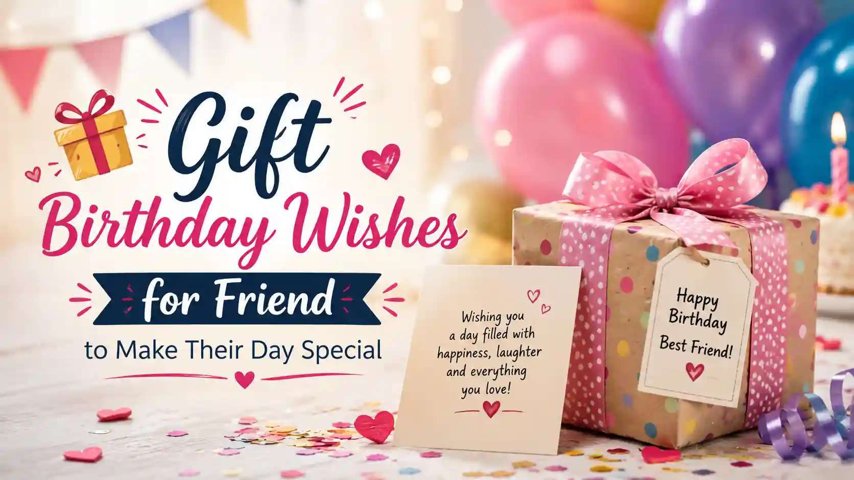 Gift Birthday Wishes for Friend