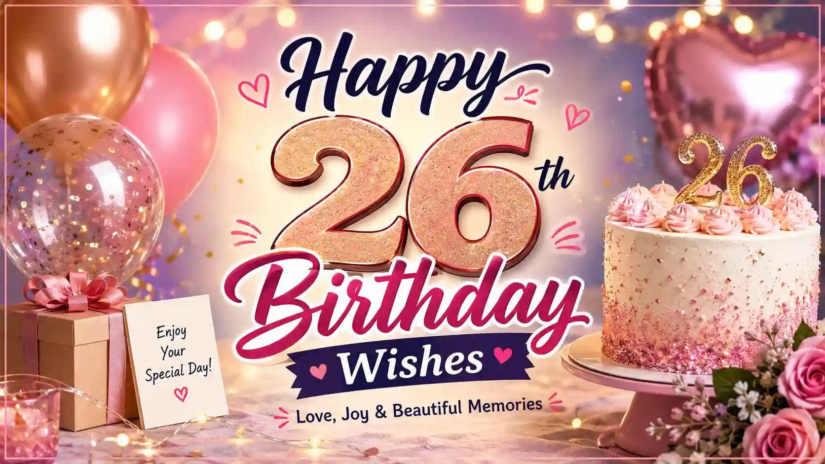 Happy 26th Birthday Wishes