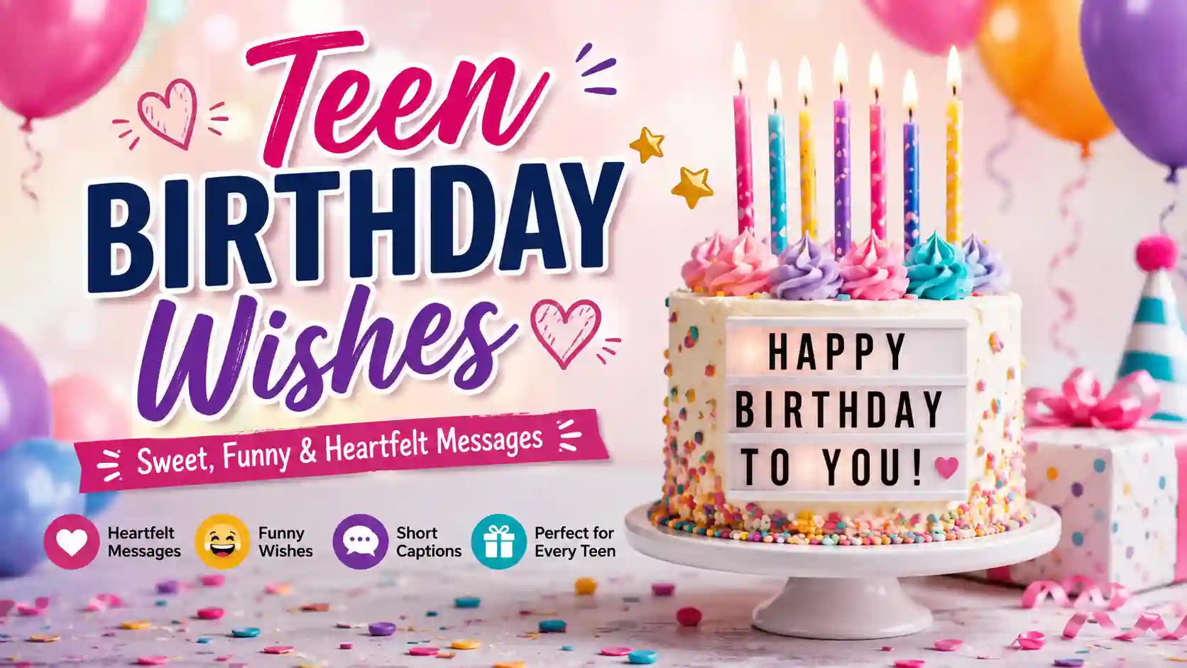 Teen Birthday Wishes