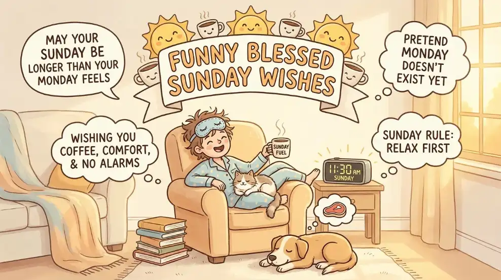 Funny Blessed Sunday Wishes