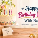 Happy Birthday Wishes With Name
