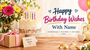 Happy Birthday Wishes With Name