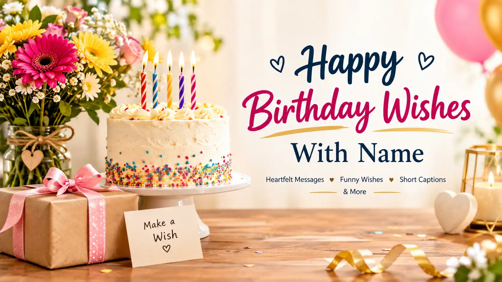 Happy Birthday Wishes With Name