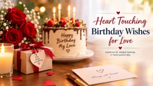 Heart Touching Birthday Wishes for Love